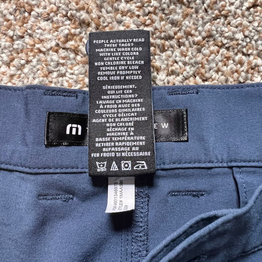 Travis Mathew Wanderlust Men's Short.  Indigo Blue.  Size 40 - Picture 6 of 8